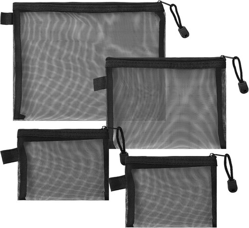 Mesh aufbewahrungstaschen set - mesh,