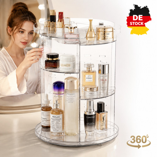 Transparent make organizer - make,