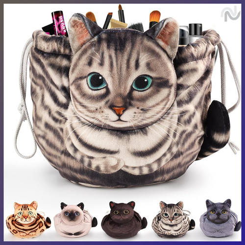 Kosmetiktasche kordelzug groß - kosmetiktasche,