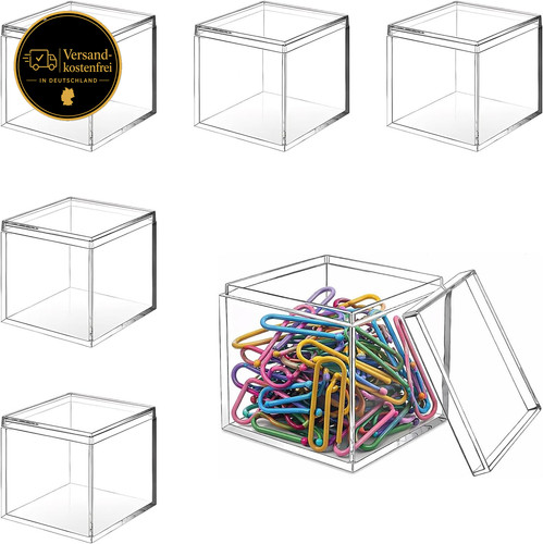 Acryl aufbewahrungsbox set - acryl,