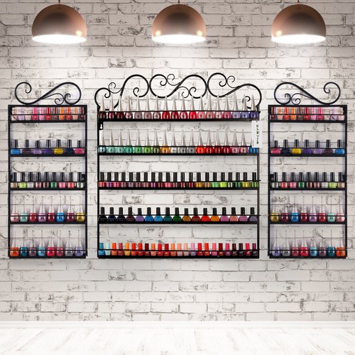 Nagellackregal wandmontiert - nagellackregal,