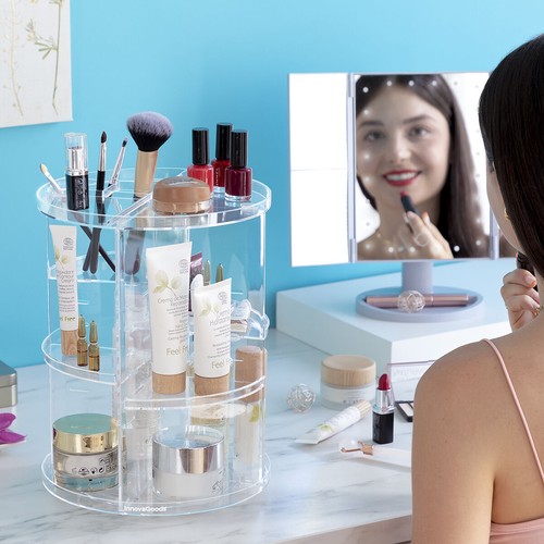 Drehbarer make organizer - drehbarer,