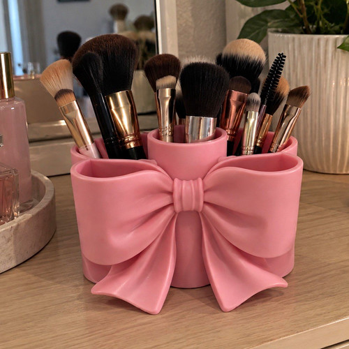 Rosa aufbewahrungsbox make - aufbewahrungsbox, make-up