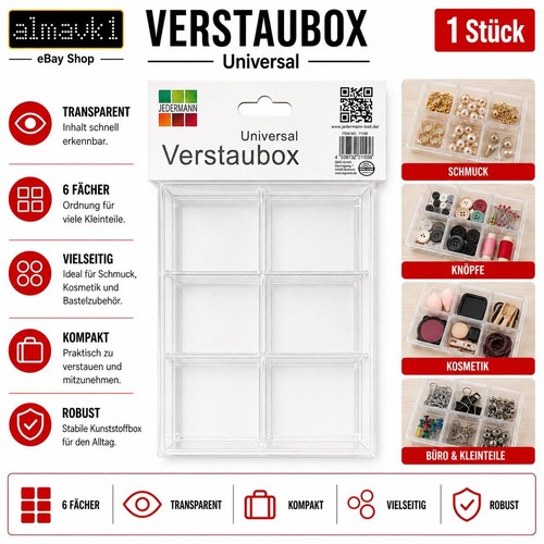 Jedermann universal verstaubox - universal,