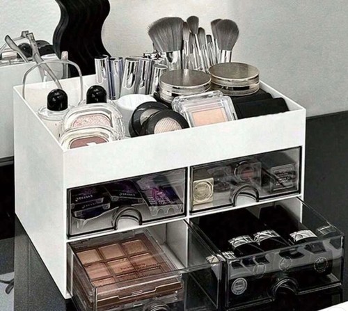 Kosmetik aufbewahrungsbox mit - kosmetik,