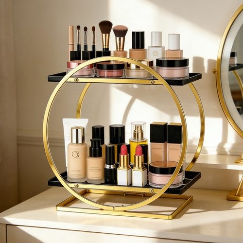 Stöckig makeup organizer - makeup,