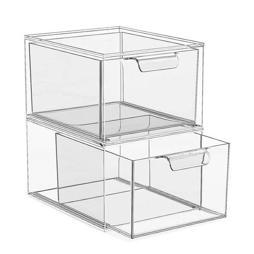 2er stapelbare kosmetik - stapelbare,